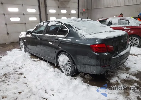 2011 BMW 535I из США, поврежденный, VIN WBAFR7C56BC606997